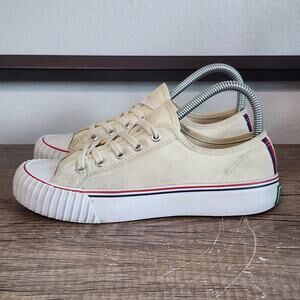 PF Flyers Center Lo Women's Athletic Shoes Sneakers Size 6 Beige